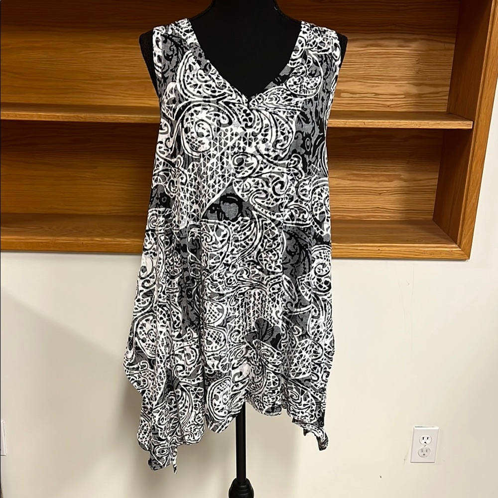 J Valdi Black and White swim cover